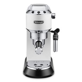 DeLonghi EC685.W Dedica Style Cafetera Espresso 1.1L, Sem automática, con Espumador de Leche y Calentador de Tazas Blanca