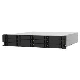 Qnap Servidor NAS Ts-1232Pxu-Rp 12 Bahías 4GB DDR4 RAID 0,1,5,6,10,50,60,JBOD Gigabit Ethernet