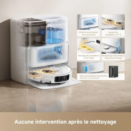 Mova P50 Ultra Robot Aspirador con Base de Carga 19.000 Pa Limpieza de Esquinas y Bordes