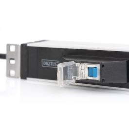Digitus Regleta de Enchufes 6 Tomas 19" para Rack 1U de Aluminio con Interruptor de Protección