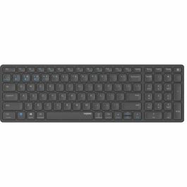 Rapoo 9700M Conjunto de Teclado y Ratón Inalámbrico AZERTY Ultrafino Negro RAP1739085576523 Rapoo 9700M Conjunto de Teclado y Ratón Inalámbrico AZERTY Ultrafino Negro RAP1739085576523