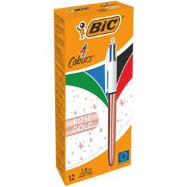 Bolígrafo 4 Colores Pink Gold BIC 504894 Precio: 2.6499. SKU: B1DW2PB4BD