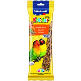 Vitakraft Barritas para Agapornis con Miel y Semillas, Pack de 5 Unidades (2 Barritas cada una) Precio: 27.8663. SKU: B1FVH6JLRM