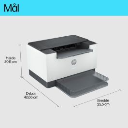 HP Impresora Láser Monocromo LaserJet M209Dw con Wi-Fi y Dúplex Automático, 30 ppm, Compacta para Hogar y Pequeña Oficina