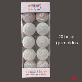 Roymart Set 20 Guirnaldas Poppins Blancas Precio: 5.50000055. SKU: B1476RRAYC