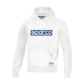 Sparco Sudadera Original S01318BI1S con Capucha Talla S Blanca