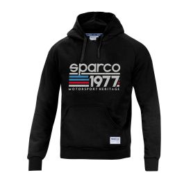 Sparco Sudadera 1977 S01320NR4XL Talla XL Negro con Logo Sparco 1977