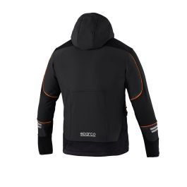 Sparco S02412NRAF2M Chaqueta Tech Soft-Shell Talla M Negra-Naranja