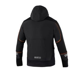 Chaqueta Sparco Tech Soft-Shell Talla L Negra-Naranja S02412NRAF3L