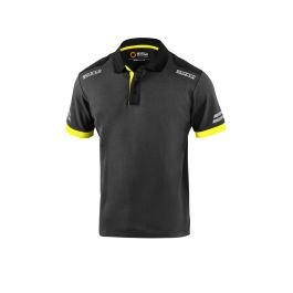 Sparco S02415GSGF5XXL Polo Efecto Piqué 180g/m² Algodón Poliéster Reflectante Alta Visibilidad Gris Amarillo Fluo Talla XXL Precio: 32.79000054. SKU: B12Z625FHK