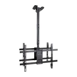 Soporte de Techo Giratorio/ Inclinable/ Nivelable TooQ LPCE2286TSLI-B para 2 TV de 43-86"/ hasta 100kg