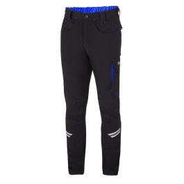 Sparco Pantalón Técnico Kansas T2 Negro/Azul, Elástico con Multibolsillos y Bandas Reflectantes, Nylon/Spandex Antiabrasión, Talla M Precio: 40.49999954. SKU: B13KQME2C9
