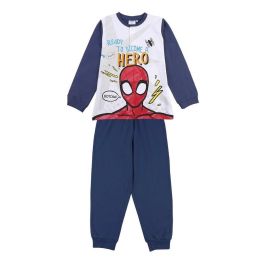 Pijama Infantil Spiderman Gris
