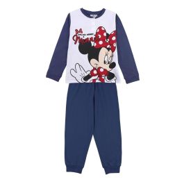 Pijama Infantil Minnie Mouse Azul oscuro
