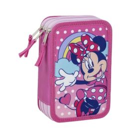 Plumier Triple Minnie Mouse Rosa 12,5 x 6,5 x 19,5 cm Precio: 21.58999975. SKU: B122DXP8F2