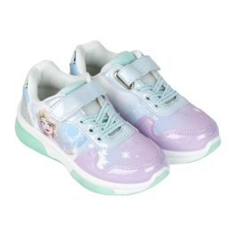 Zapatillas Deportivas con LED Frozen Azul claro Precio: 33.2750003993. SKU: S0741678