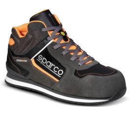 Sparco S0753645GSAF Zapatilla Gymkhana-H S3 ESD gris-Naranja Talla 45