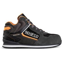 Sparco S0753645GSAF Zapatilla Gymkhana-H S3 ESD gris-Naranja Talla 45