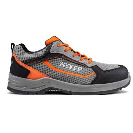Sparco S0753943GRAF Zapato Seguridad Indy-R Pato S1P ESD S1Ps Sr Lg Talla 43 gris-Naranja Fluor Puntera Fibra Vidrio