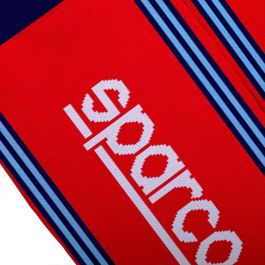 Sparco S099145MRRSBMN2 Calcetines Martini Racing, Sin Costuras, 80% Algodón Peinado, Talla 41-46, Rojo-Azul Marino