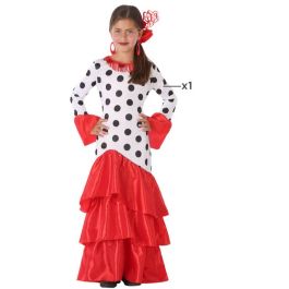 Disfraz para Niños Rojo Bailaora Flamenca España (1 Pieza)