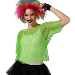 Camiseta de Manga Corta Mujer Rejilla Verde Precio: 7.49999987. SKU: B149J8HNVF