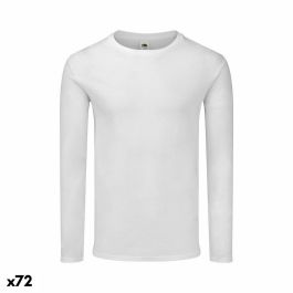 Camiseta de Manga Larga Unisex 141322 Blanco (72 Unidades) Precio: 301.95000055. SKU: S1456258