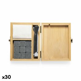 Cubitos de Hielo 146996 Acero Inoxidable Bambú (30 unidades)