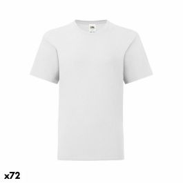 Camiseta de Manga Corta Infantil 141320 Blanco