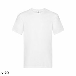 Camiseta de Manga Corta Unisex 141332 100 % algodón Blanco (120 Unidades) Precio: 271.94999986. SKU: S1456563