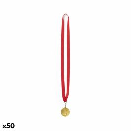 Medalla Metálica con Cinta de Poliéster 141190 (50 Unidades)