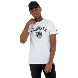 Camiseta de Manga Corta Hombre New Era NOS NBA BRONET 60416753 Blanco Precio: 27.95000054. SKU: S2030490