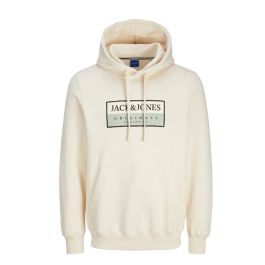Sudadera con Capucha Hombre Jack & Jones SWEAT HOOD SN 12262513 Beige