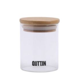 Tarro de Borosilicato Bamboo Quttin 6.5x9 cm (24 Unidades) Precio: 31.50000018. SKU: B1A6PTD84C