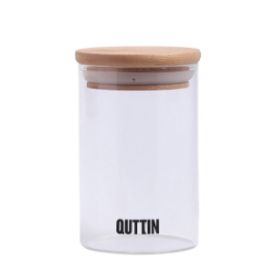 Tarro de Borosilicato Quttin 6.5 x 11 cm con Tapa de Bambú (24 Unidades) Precio: 33.68999975. SKU: B18WVGJ9AP