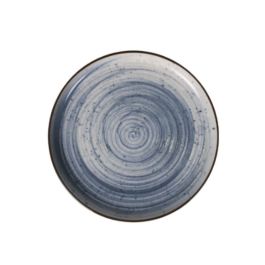 Fuente Redonda Swirl Nordic Ivory Brillo 20 cm - La Mediterranea (12 Unidades) Precio: 31.89000012. SKU: B16RK6E8X9