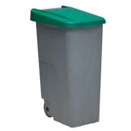 Cubo de Basura para Reciclaje 85L Verde Cerrado Denox (2 Unidades) Precio: 78.49999993. SKU: B1B7HDEXJP