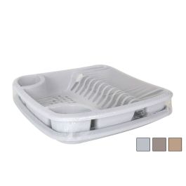 Escurreplatos con bandeja Bloom 40x39x9.3 cm - Inde (6 Unidades) Precio: 31.50000018. SKU: B18VPSZMZ5