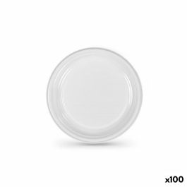 Set de platos reutilizables Algon Blanco Plástico 20,5 cm (100 Unidades) Precio: 4.94999989. SKU: B17ZGNK8XS
