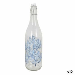 Botella de Cristal Decover Coral 1L (12 Unidades)