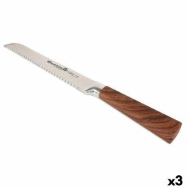 Cuchillo para Pan Quttin Legno 2.0 Madera 3 Unidades 20 cm