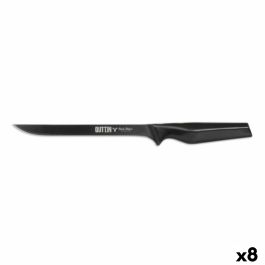Cuchillo Jamonero Quttin Black Edition 16 cm 8 Unidades