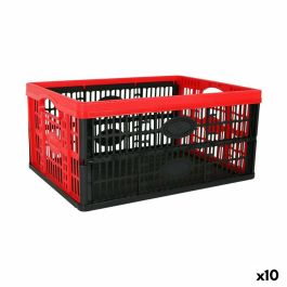 Caja Plegable con Asas Tontarelli Voilà Rojo 47,5 x 35 x 23,6 cm (10 Unidades) Precio: 56.95000036. SKU: B1J3ER8L27