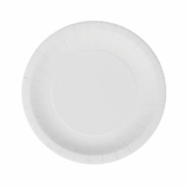 Set de Platos Algon Desechables Blanco Cartón 20 cm (36 Unidades)