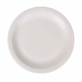 Set de Platos Algon Desechables Blanco Cartón 28 cm (15 Unidades)