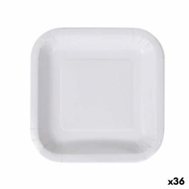 Set de Platos Algon Desechables Blanco Cartón 23 cm (36 Unidades) Precio: 48.94999945. SKU: B18X8V9JEZ