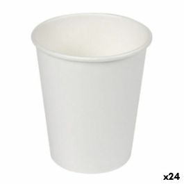 Set de Vasos Algon Cartón Desechables Blanco 24 Unidades (50 Piezas)