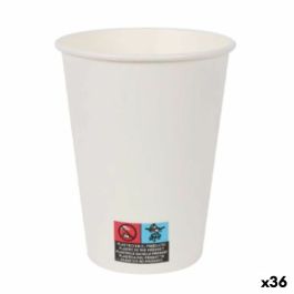 Set de Vasos Algon Cartón Desechables Blanco 36 Unidades (12 Piezas)