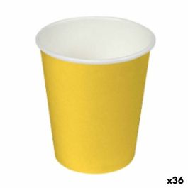 Set de Vasos Algon Cartón Desechables Amarillo 36 Unidades (24 Piezas) Precio: 34.95000058. SKU: B18V6CGHMW