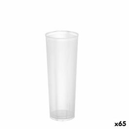 Set de vasos reutilizables Algon Transparente 65 Unidades 330 ml (6 Piezas)